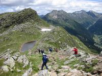 Abstieg von der Flecknerspitze