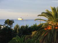 Ausblick Hotel Ajaccio