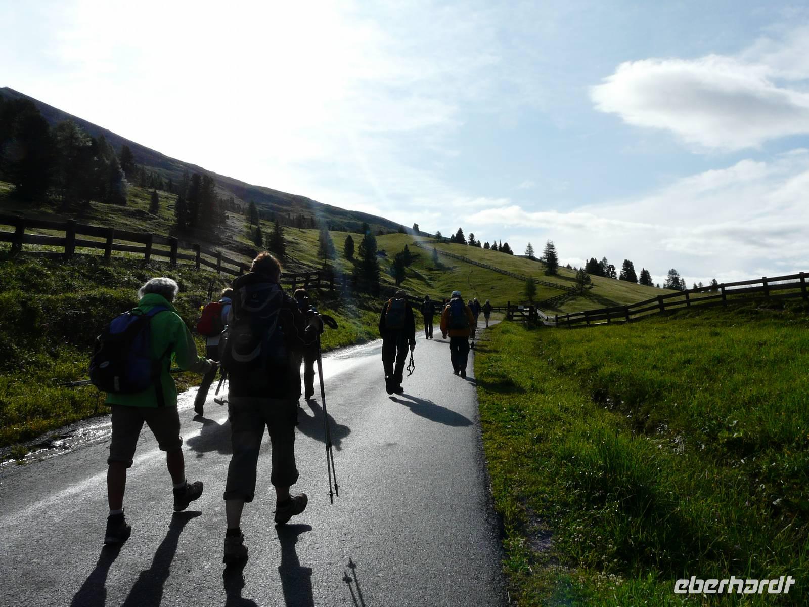 Brückele - Pragsertal - Rossalm - Plätzwiese