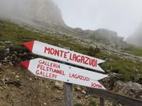 Aufstieg zum Lagazoui