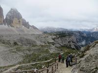 Abstieg zum Rienz-Boden