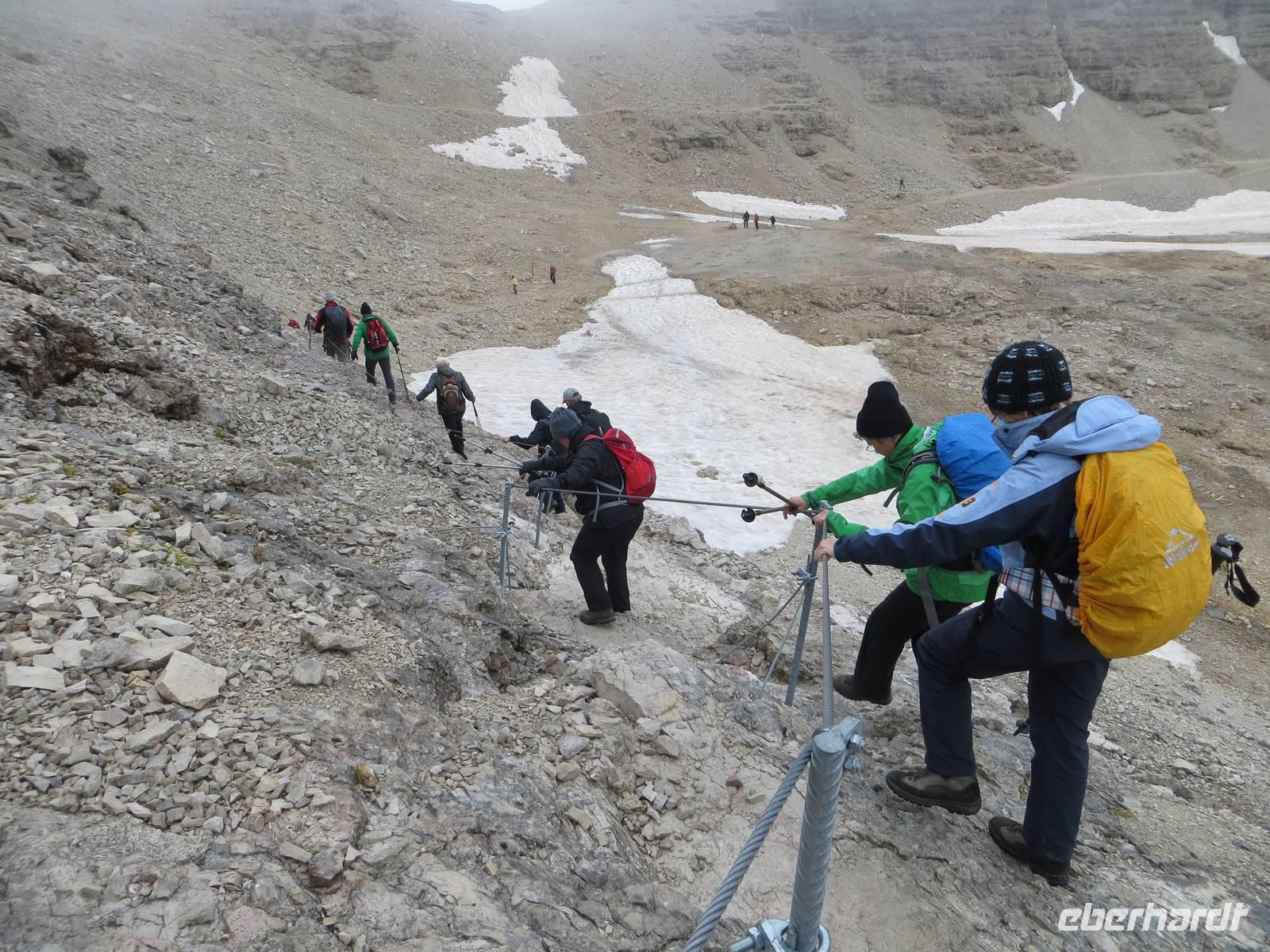 Abstieg auf der Sella