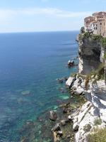 Bonifacio - Häuser am Hang