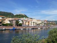 Bosa - Blick zur Altstadt