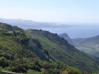 Col de Teghime - Blick zur Westküste