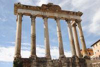 Formum Romanum - Reste Tempelanlage