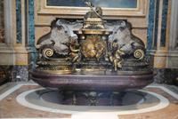 Taufbecken im Petersdom