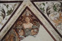 Fresken in Loggia der Engelsburg