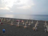 Unser Strand in Giardini-Naxos