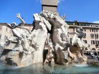 Piazza Navona-Vierströme Brunnen