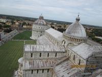 Blick vom Schiefen Turm
