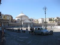 Neapel - Piazza del Plebiscito mit der Chiesa San Francesco di Paola