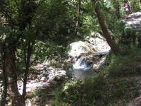 Der Fluß Canneto im Mühlental