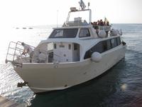Unser Boot für die Überfahrt nach Capri