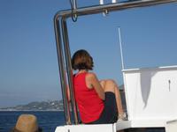 Daniela hat den besten Platz