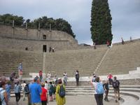 Das Große Theater von Pompeji
