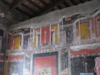 In einem Wohnhaus in Pompeji