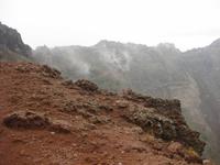 Lavagestein am Kraterrand