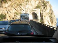 Rückfahrt nach Minori auf der Amalfitana - der berühmten Küstenstraße an der Amalfiküste