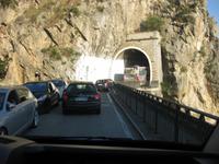 Spannende Fahrt auf der Amalfitana