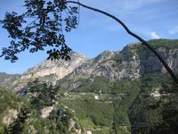 Aufstieg über einen Treppenweg bis Pogerola - dabei dieser Ausblick 