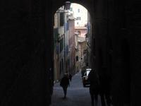 Gasse in Siena
