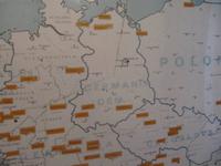 Padula, historisches Bild in der Kartause zu Standorten von Klöstern