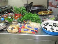 Kochkurs: die Zutaten 