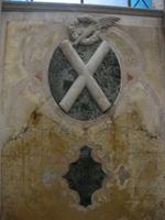 Das Kreuz des hl. Andreas (Andreas-Kreuz) im Dom von Amalfi