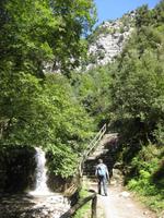 Wanderung im Mühlental am Fluss Canneto entlang
