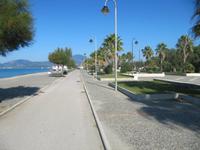 Marina di Ascea: Strandpromenade in der Nachsaison 