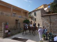 Prozession Madonna del rosario in Aggius 