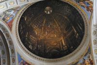Kuppel in St. Ignazius - die nur eine optische Täuschung ist