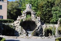 Größter Brunnen in Vatikanischen Gärten