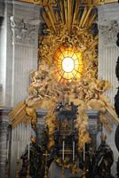 Fenster in Apsis - eins aus Alabaster