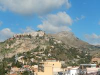 Blick auf Castelmola