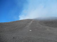 unser Weg vom Ätna herunter