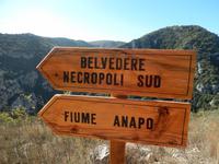 Hochebene von Pantálica - Wegbeschilderung