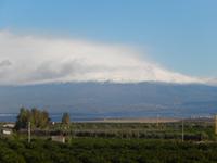Ätna mit Schneekuppe