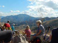 Mittagspause auf einem Gipfel im Naturreservat Zingaro