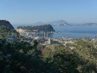 Cilento, Neapel, Blick nach Procida und Ischia