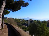 Cilento, Blick von Neapel zum Vesuv