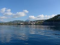 Cilento, Palinuro, Blick vom Boot aus