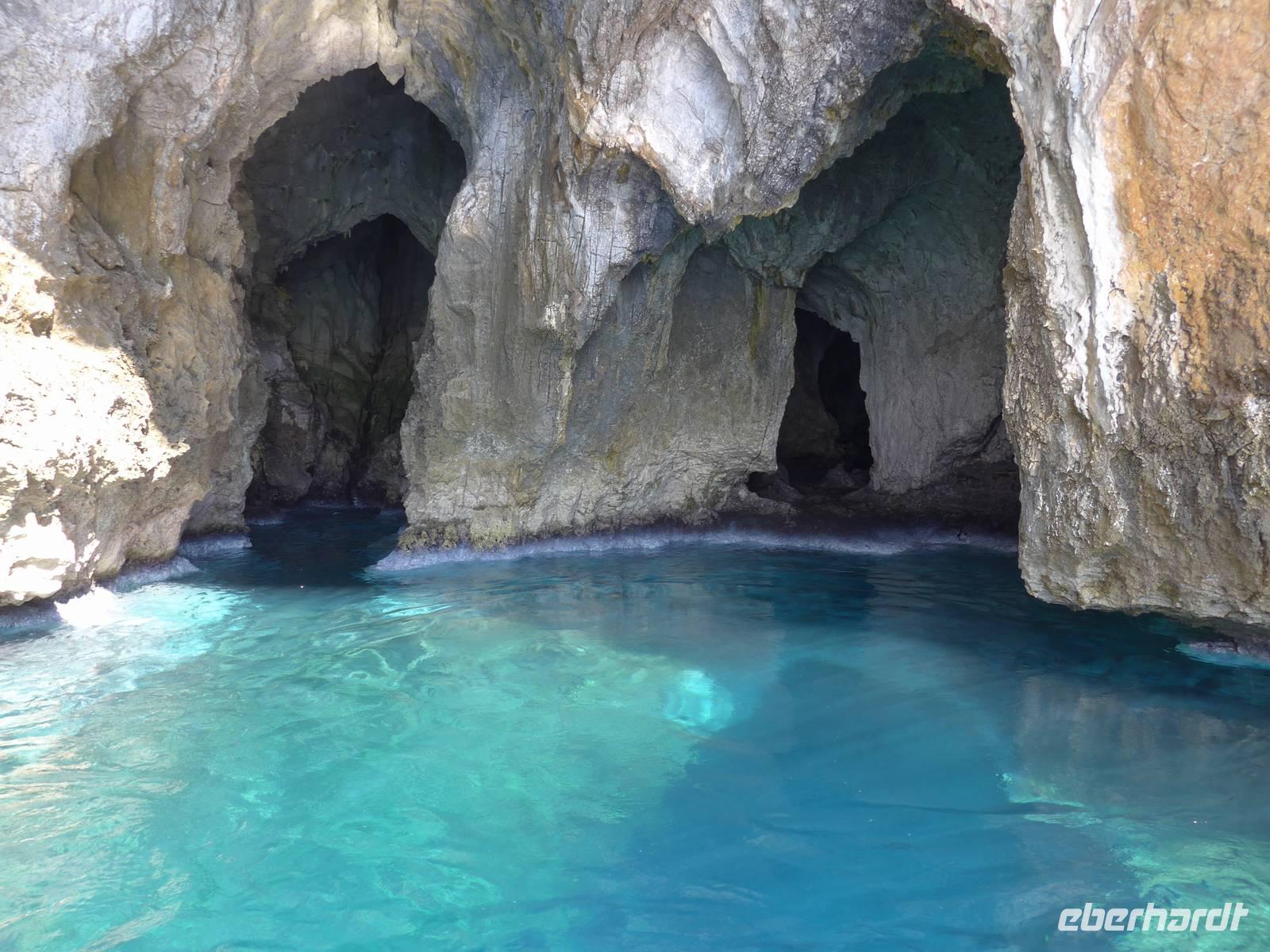 Cilento, Palinuro, Schwefelrgrotte
