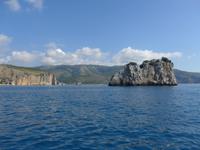 Cilento, Palinuro, Bootsfahrt, Kaninchenfelsen