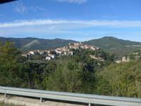 Cilento-Rundfahrt, Blick auf Campora