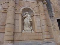 Cilento, Kartause von Padula, Eingangsportal mit dem Hl.Lorenz