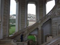 Cilento, Kartause von Padula, Blick zur Altstadt