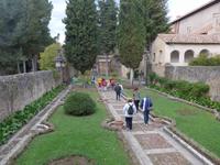 Cilento, Kartause von Padula,Garten des Priors