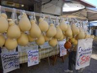 Cilento, Markt von Casal Velino Käse